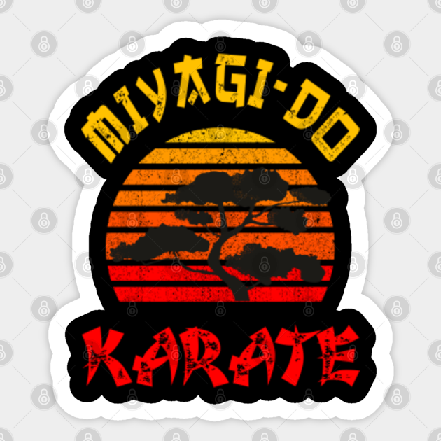 Miyagi Do Karate Bonsai Tree Miyagi Do Karate Sticker TeePublic